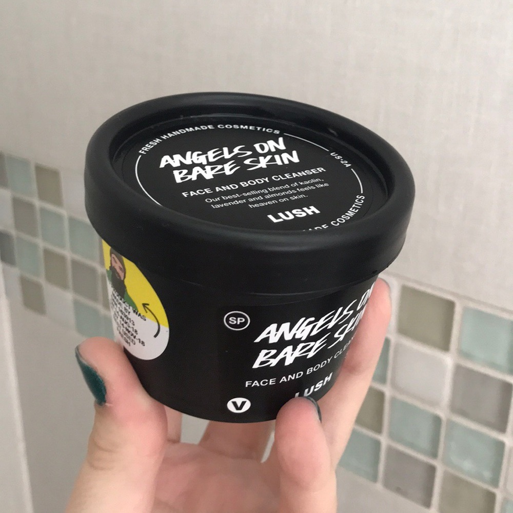 Angels on bare skin face and body cleanser